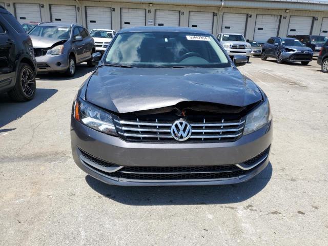 1VWCN7A3XDC078206 - 2013 VOLKSWAGEN PASSAT SEL GRAY photo 5