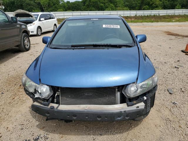 2HGFG1B62BH514378 - 2011 HONDA CIVIC LX BLUE photo 5