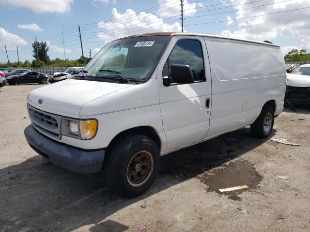 1FTRE1424XHC19985 - 1999 FORD ECONOLINE E150 VAN WHITE photo 1