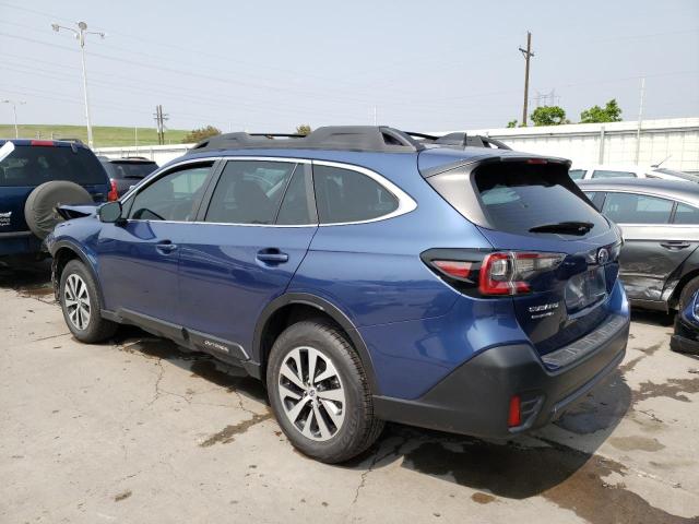 4S4BTAACXM3131483 - 2021 SUBARU OUTBACK BLUE photo 2