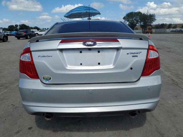 3FAHP0DC7AR216888 - 2010 FORD FUSION SPORT SILVER photo 6