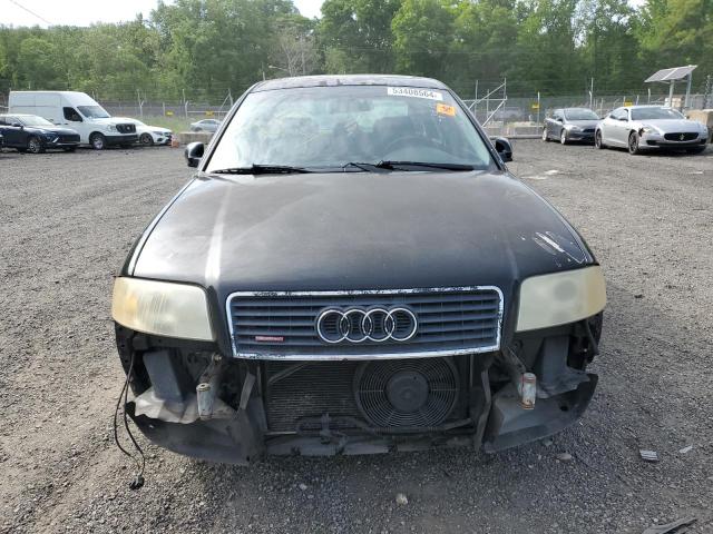 WAUCD64B64N071466 - 2004 AUDI A6 S-LINE QUATTRO BLACK photo 5