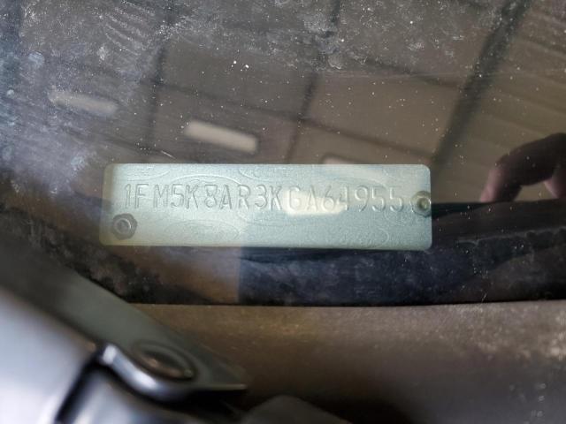 1FM5K8AR3KGA64955 - 2019 FORD EXPLORER POLICE INTERCEPTOR 金色 照片 13