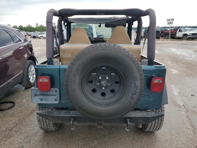 1J4FY19S5WP718053 - 1998 JEEP WRANGLER / SPORT BLUE photo 6