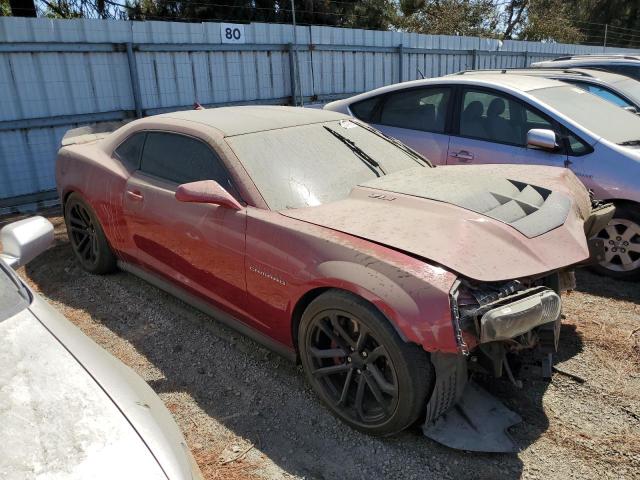 2G1FL1EP0E9801482 - 2014 CHEVROLET CAMARO ZL1 红色 照片 4