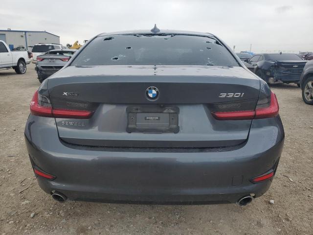 3MW5R7J00M8B66272 - 2021 BMW 330XI CHARCOAL photo 6