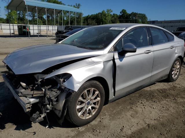 1FA6P0G7XG5118780 - 2016 FORD FUSION S SILVER photo 1