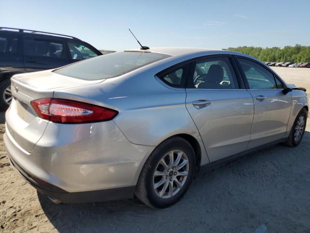 1FA6P0G7XG5118780 - 2016 FORD FUSION S SILVER photo 3