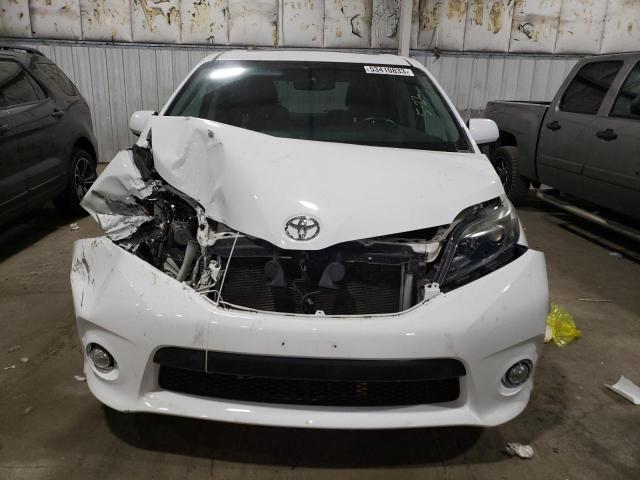 5TDXK3DC2FS578668 - 2015 TOYOTA SIENNA SPORT WHITE photo 5