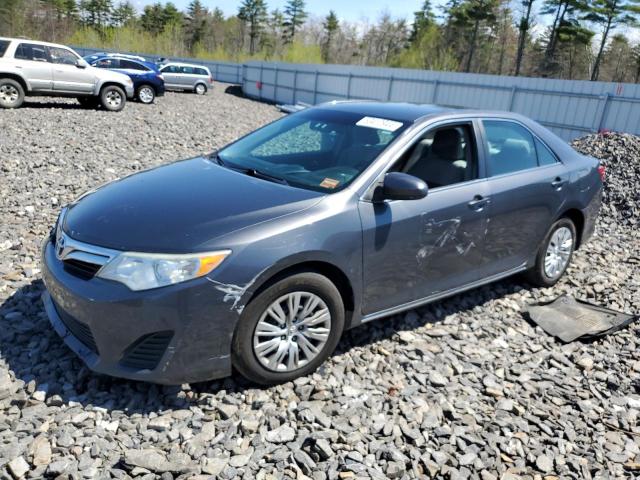 4T4BF1FK0ER383834 - 2014 TOYOTA CAMRY L GRAY photo 1