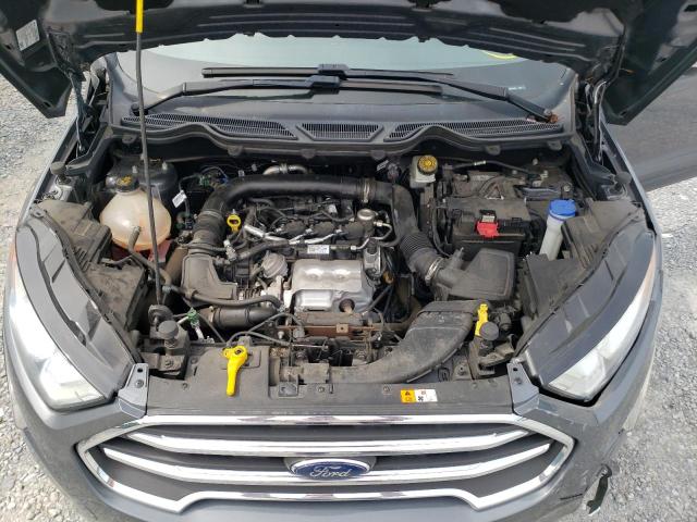 MAJ3S2KE6KC291493 - 2019 FORD ECOSPORT TITANIUM GRAY photo 7