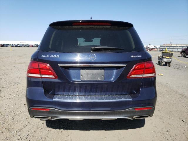 4JGDA5GB9GA694528 - 2016 MERCEDES-BENZ GLE 400 4MATIC BLUE photo 6