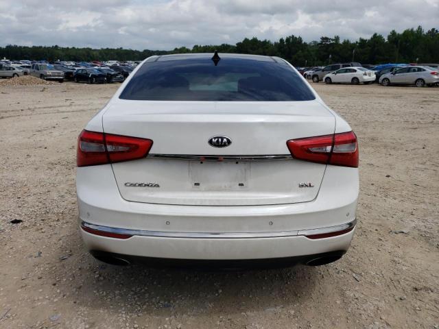 KNALN4D73E5151807 - 2014 KIA CADENZA PREMIUM WHITE photo 6