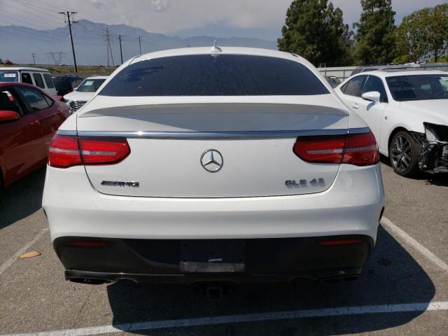 4JGED6EB4JA099064 - 2018 MERCEDES-BENZ GLE COUPE 43 AMG WHITE photo 6