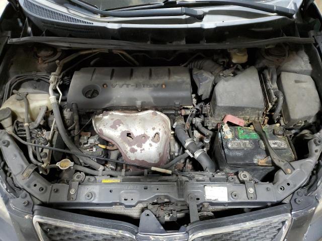 5Y2SM6E0XAZ417471 - 2010 PONTIAC VIBE GRAY photo 11