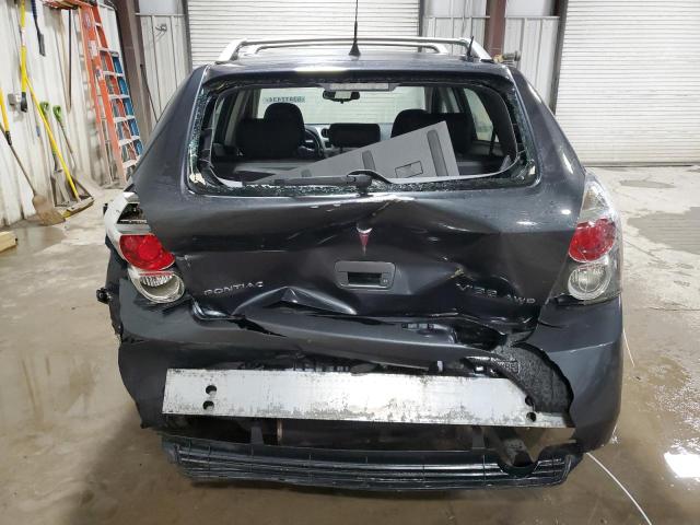 5Y2SM6E0XAZ417471 - 2010 PONTIAC VIBE GRAY photo 6