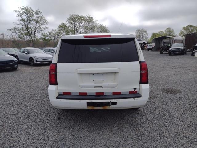 1GNSKDEC8GR408756 - 2016 CHEVROLET TAHOE POLICE WHITE photo 6