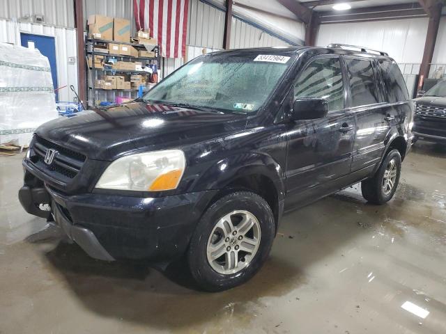 5FNYF18484B002777 - 2004 HONDA PILOT EX BLACK photo 1