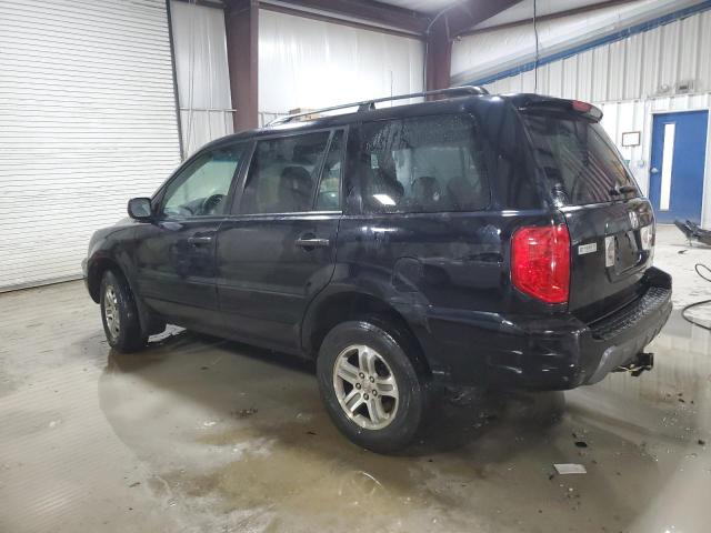 5FNYF18484B002777 - 2004 HONDA PILOT EX BLACK photo 2