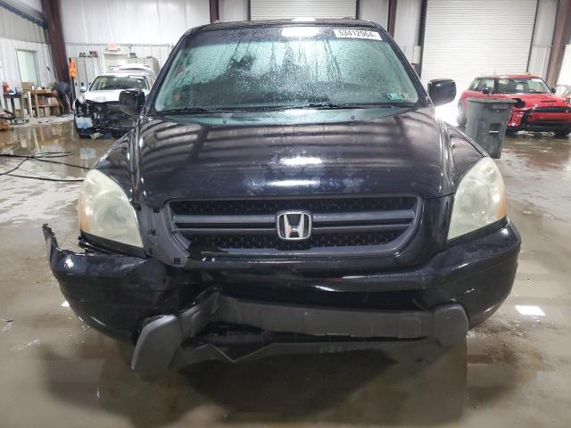 5FNYF18484B002777 - 2004 HONDA PILOT EX BLACK photo 5