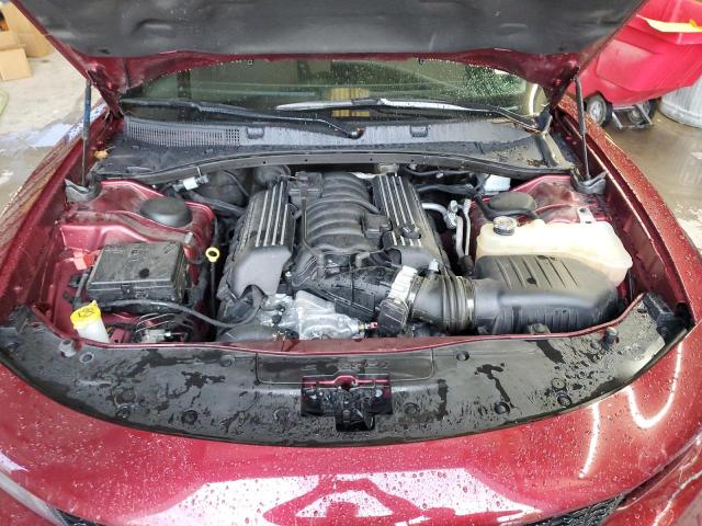 2C3CDXGJ2NH180145 - 2022 DODGE CHARGER SCAT PACK BURGUNDY photo 11