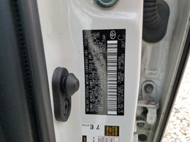 JTDKARFP6H3005437 - 2017 TOYOTA PRIUS PRIM 白色 照片 12