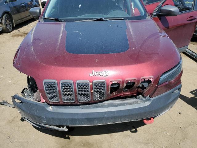 1C4PJMBX7KD369561 - 2019 JEEP CHEROKEE TRAILHAWK RED photo 11