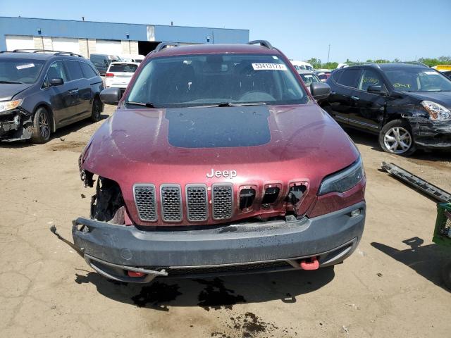 1C4PJMBX7KD369561 - 2019 JEEP CHEROKEE TRAILHAWK RED photo 5