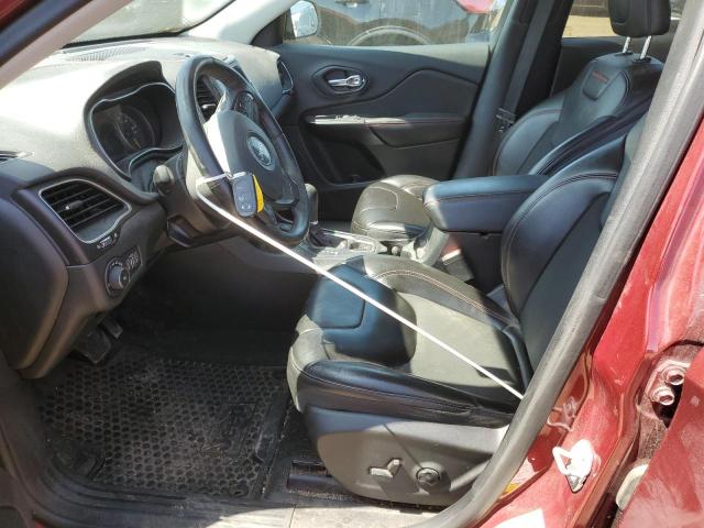 1C4PJMBX7KD369561 - 2019 JEEP CHEROKEE TRAILHAWK RED photo 7