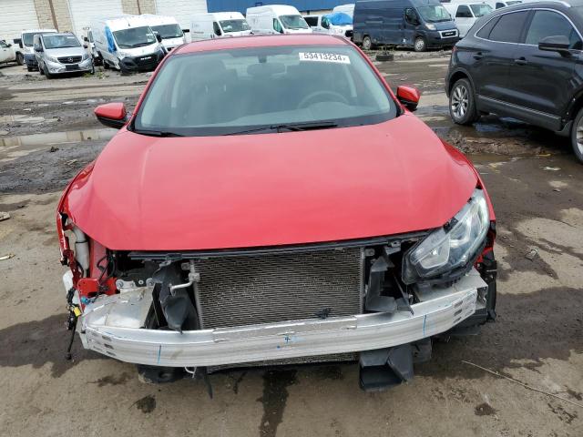 2HGFC2F51GH543767 - 2016 HONDA CIVIC LX RED photo 5