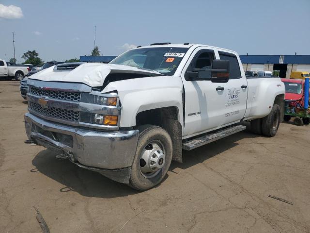 1GC4KVCYXKF104005 - 2019 CHEVROLET SILVERADO K3500 WHITE photo 1