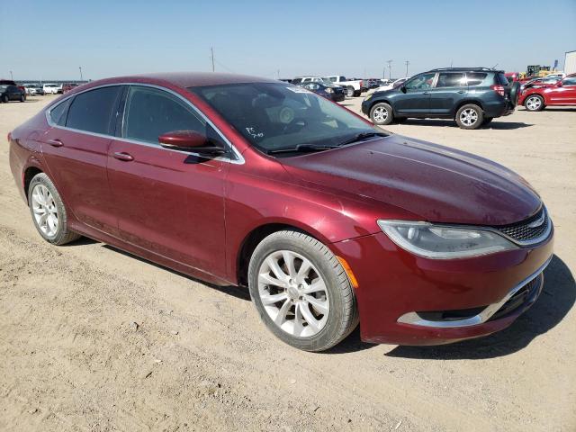 1C3CCCCG1FN519489 - 2015 CHRYSLER 200 C MAROON photo 4