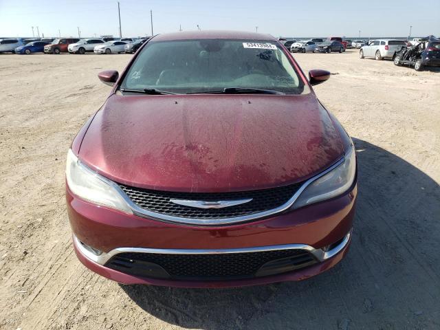 1C3CCCCG1FN519489 - 2015 CHRYSLER 200 C MAROON photo 5