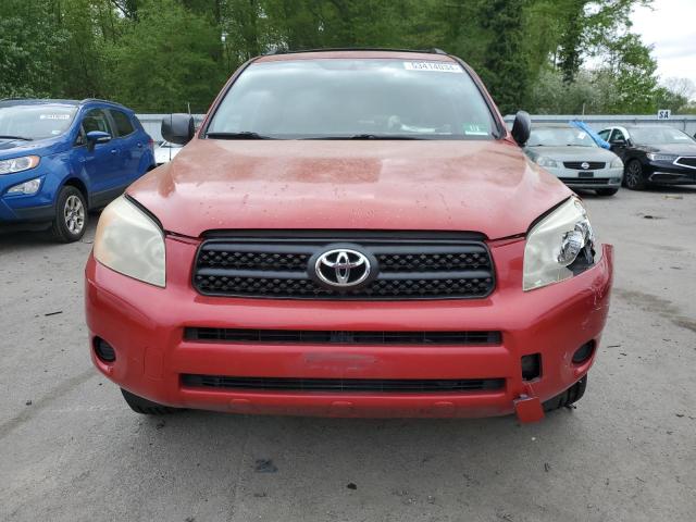 JTMBD33V585143059 - 2008 TOYOTA RAV4 RED photo 5