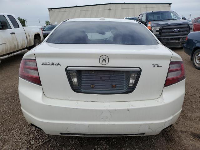 19UUA66257A802866 - 2007 ACURA TL WHITE photo 6