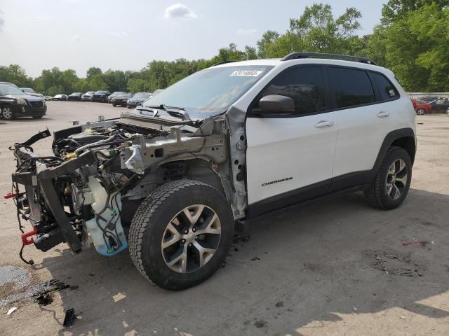 1C4PJMBSXFW616232 - 2015 JEEP CHEROKEE TRAILHAWK WHITE photo 1