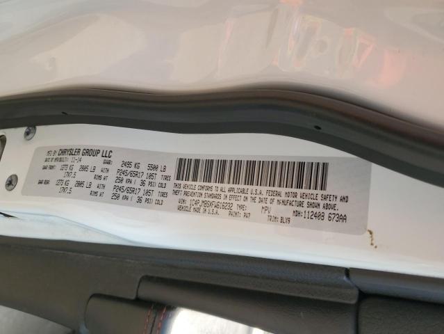 1C4PJMBSXFW616232 - 2015 JEEP CHEROKEE TRAILHAWK 白色 照片 14