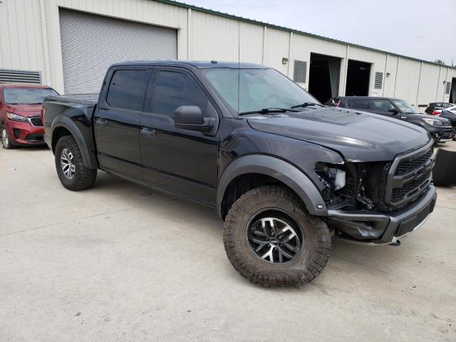 1FTFW1RG2HFB19501 - 2017 FORD F150 RAPTOR BLACK photo 4