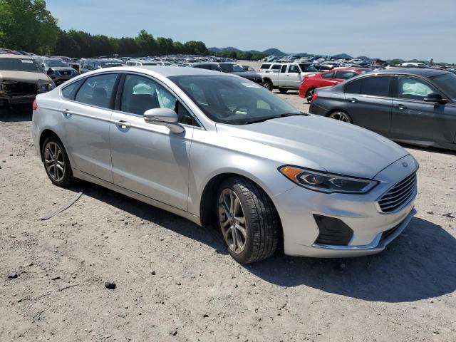 3FA6P0CD7KR182373 - 2019 FORD FUSION SEL SILVER photo 4