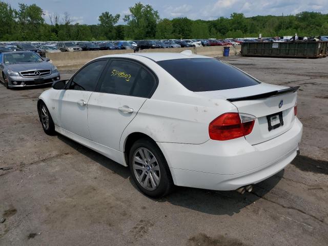 WBAVC935X7KX54320 - 2007 BMW 328 XI WHITE photo 2