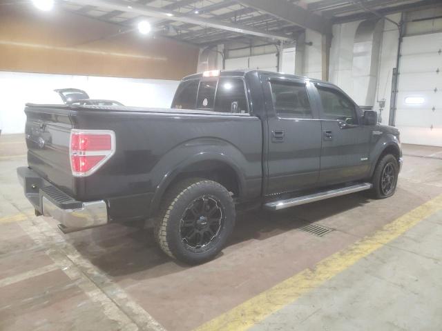 1FTFW1ET5EKD65450 - 2014 FORD F150 SUPERCREW BLACK photo 3