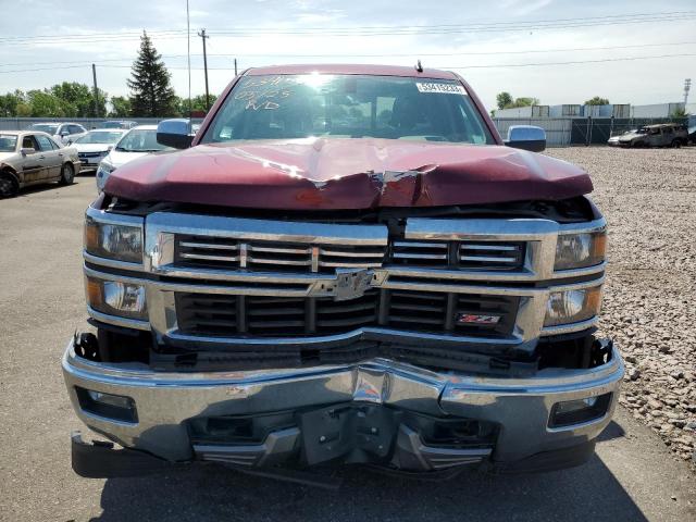 1GCVKREC1EZ100554 - 2014 CHEVROLET 1500 K1500 LT MAROON photo 5