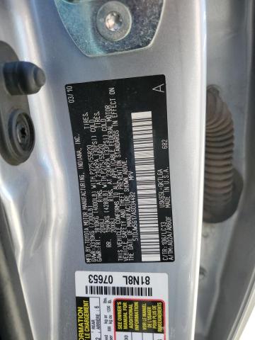 5TDJW5G17AS034482 - 2010 TOYOTA SEQUOIA LIMITED SILVER photo 13