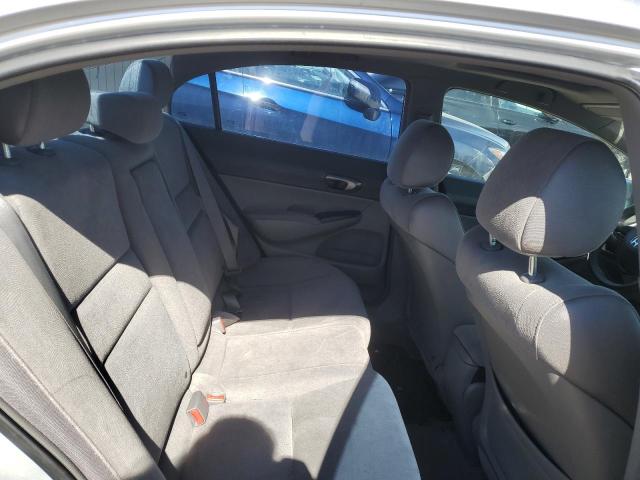 2HGFA16578H114389 - 2008 HONDA CIVIC LX SILVER photo 10