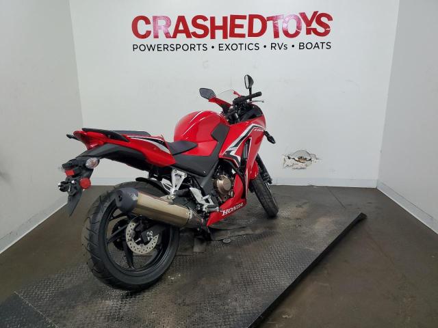 MLHNC5101M5700754 - 2021 HONDA CBR300 R RED photo 4