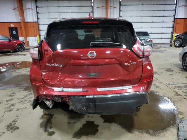 5N1AZ2MH1JN188050 - 2018 NISSAN MURANO S RED photo 6