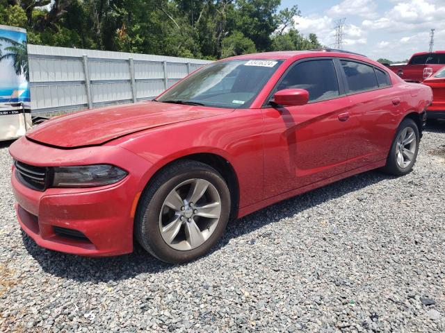 2C3CDXBG5FH748711 - 2015 DODGE CHARGER SE RED photo 1