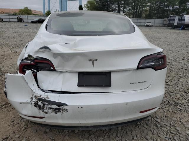 5YJ3E1EB5KF493211 - 2019 TESLA MODEL 3 WHITE photo 6