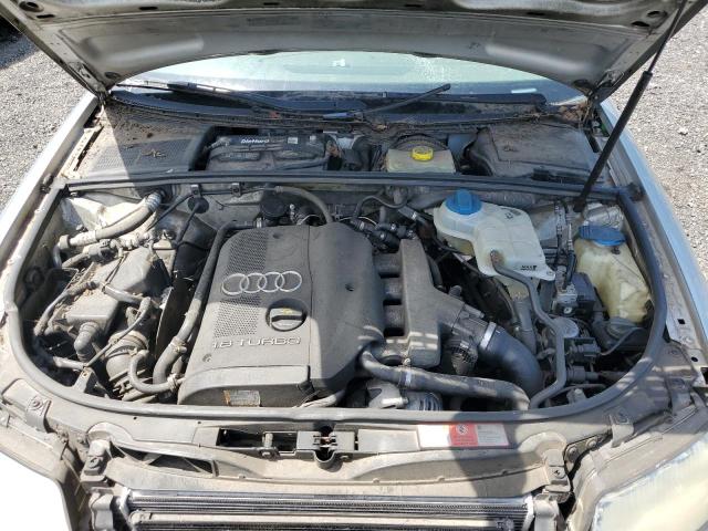 WAULC68E35A121191 - 2005 AUDI A4 1.8T QUATTRO SILVER photo 11