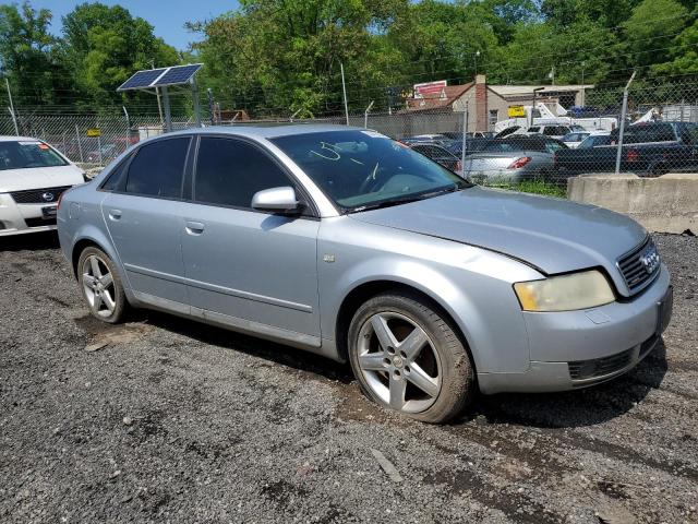 WAULC68E35A121191 - 2005 AUDI A4 1.8T QUATTRO SILVER photo 4